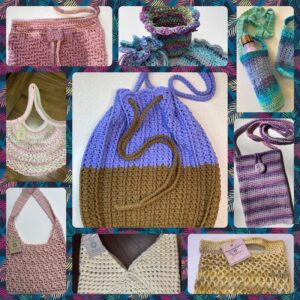 Crochet Bags Galore - nine bags with **8** FREE crochet patterns !! ðŸ‘œ