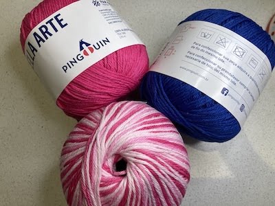 Unboxing Dishie 100% Cotton Yarn (first time buying cotton yarn