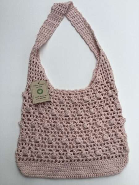 mushroom-pink-crochet-hobo-bag