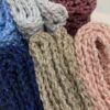 crochet-bandana-headscarf-pink-ice-yarns-elegant-metallic-cotton