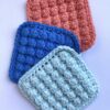 cotton-crochet-square-face-scrubbie-set-salmon-blue-light-blue