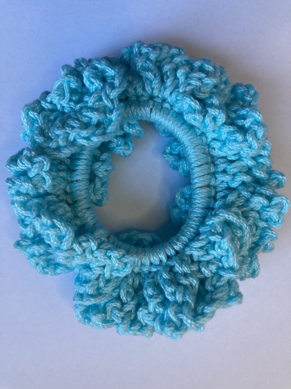 scrunchies-double-cotton-crochet-aqua