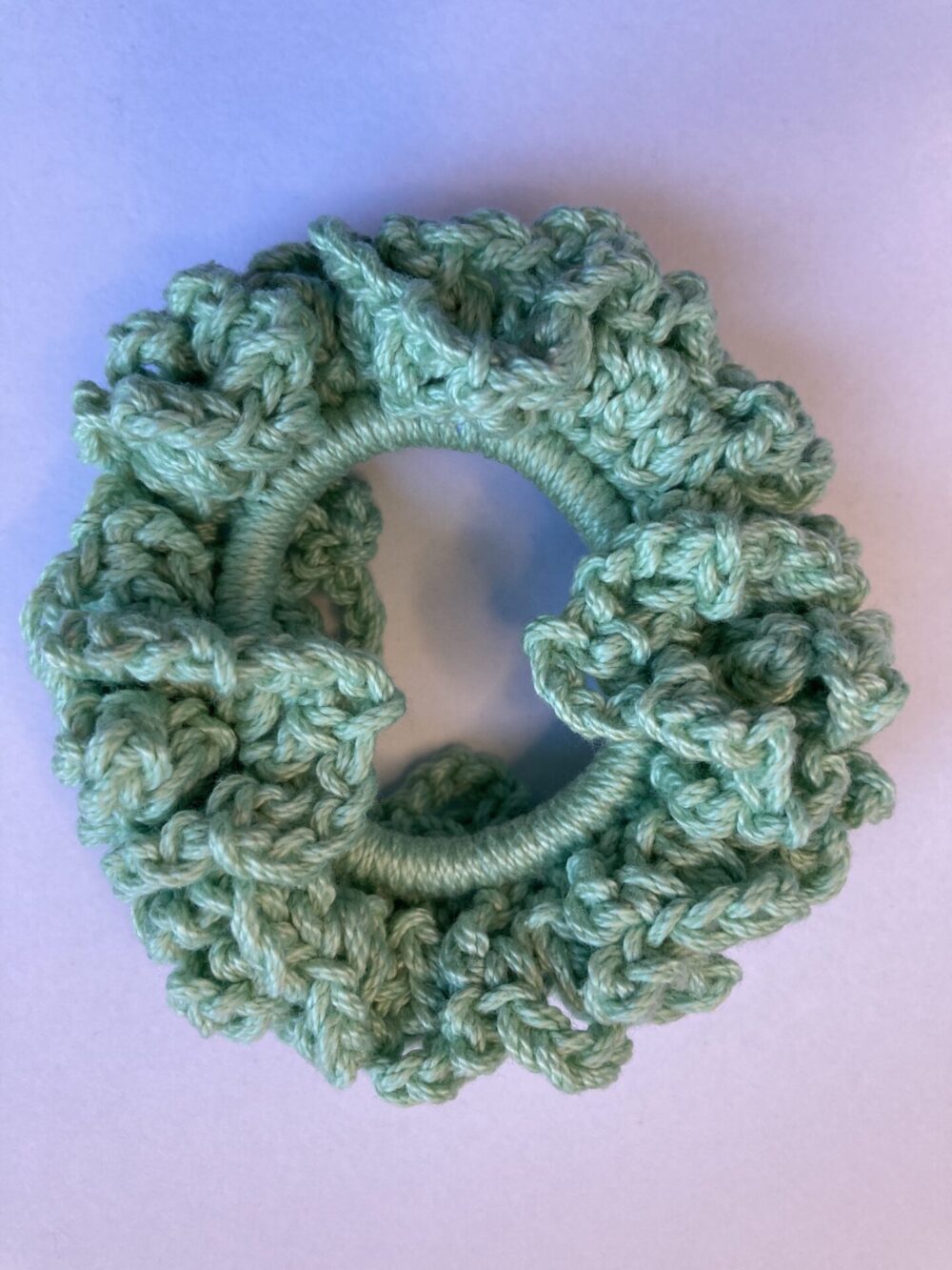 scrunchies-double-cotton-crochet-mint