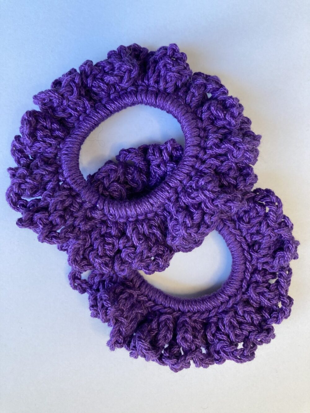 scrunchies-single-cotton-crochet-purple