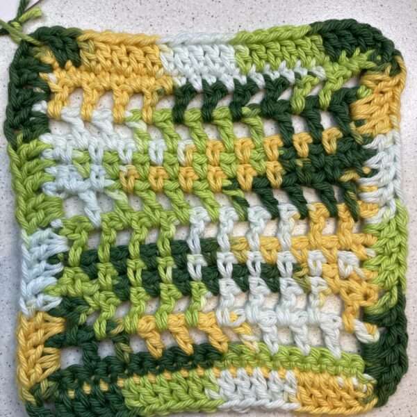 crochet-pattern-quick-easy-dishcloth-green-yellow-white