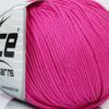 Pink cotton yarn