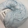 blue ball of yarn