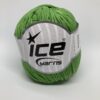 green ball of ice yarns alara cotton blend
