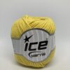 yellow ball of ice yarns alara cotton blend