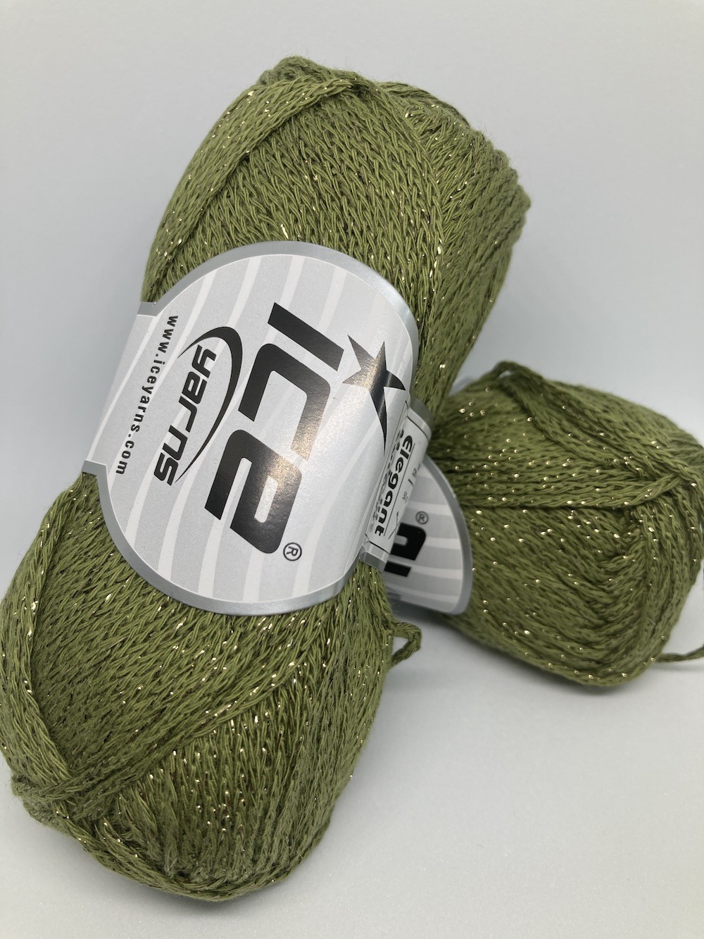 elegant-metallic-khaki-cotton-yarn