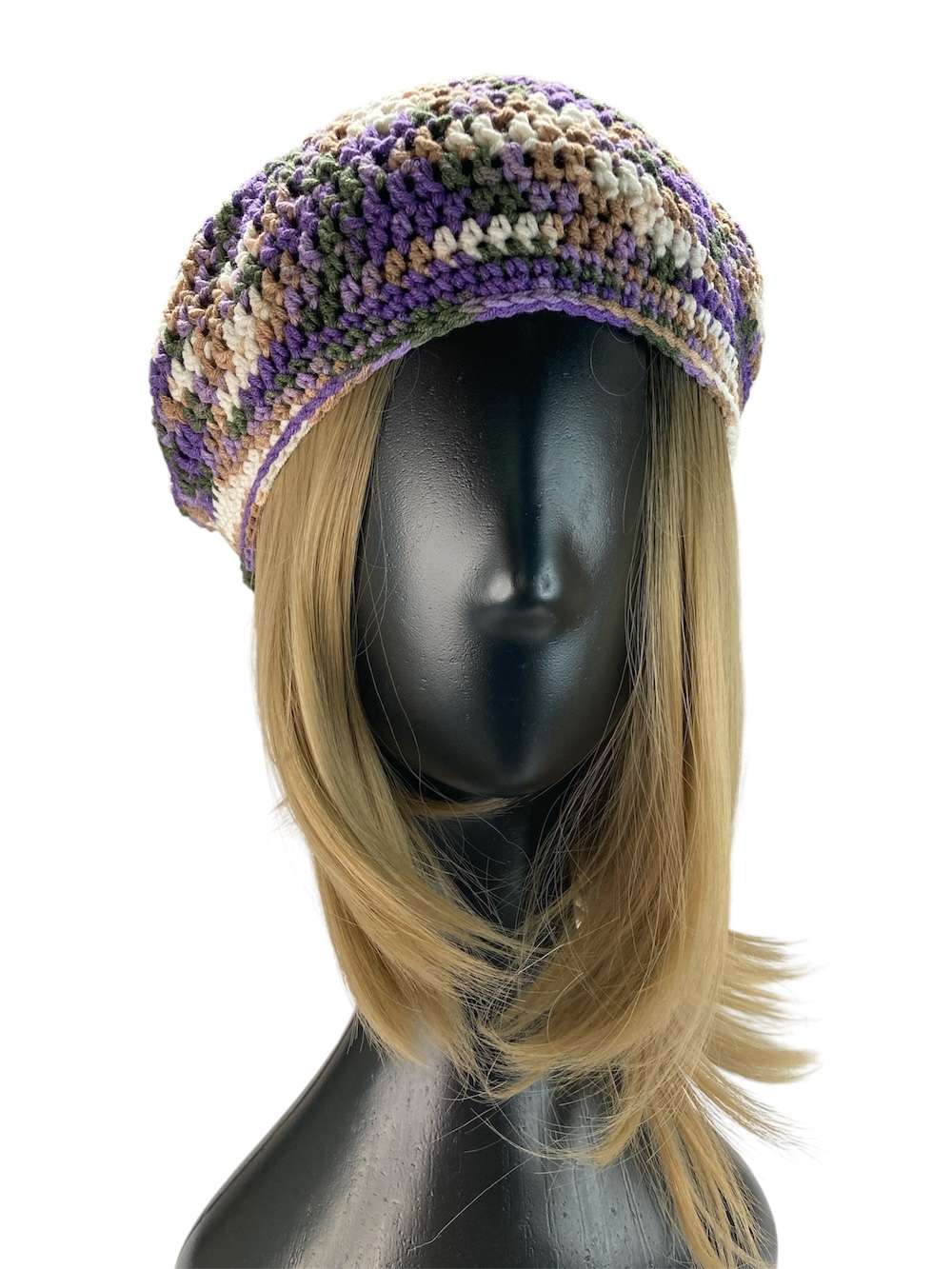 handmade-crochet-beanie-multi-coloured